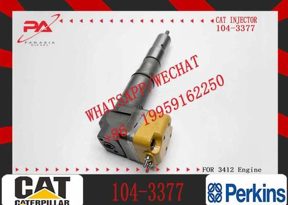 Fuel Injector 104-3377 174-7526 111-7916 138-8754 0R-8624 for CAT 3408E 3412E Engine 769D 773D 775D 631E 633E II 637E 651E 657E