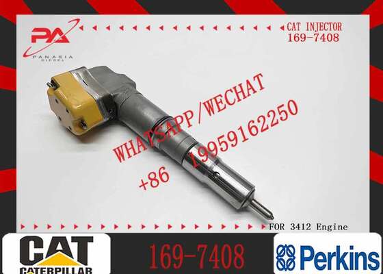 Excavator Engine Parts Fule Injetor 169-7408 174-7527 222-5967 20R-0760 232-1175 173-9272 for 3412E 3408 Fuel Injector