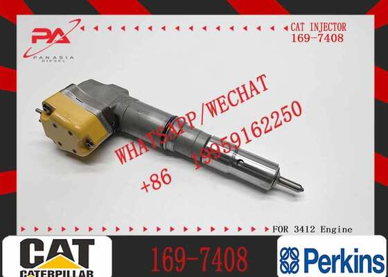 Excavator Engine Parts Fule Injetor 169-7408 174-7527 222-5967 20R-0760 232-1175 173-9272 for 3412E 3408 Fuel Injector