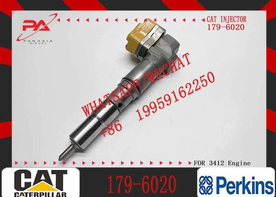 CAT Engine Diesel Common Rail Injector 10R-1266 0R-8786 179-6020 for Commercial Truck High-pressure Common