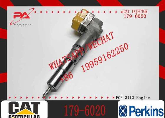 IZUMI ORIGINAL Fuel Injector 179-6020 3412E Parts Injectors 1796020 for OEM 631G 637G 769D 771D D9R for caterpillar