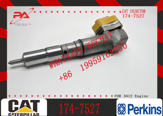 DONGJU OEM 3412E 3408E Engine Fuel Injector 138-8754 159-0835 174-7527 232-1176 232-1175 174-7526 for TRUCK 771D 769D 775D