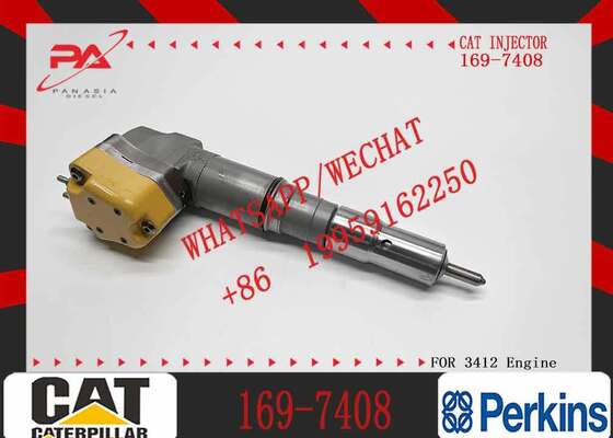 Excavator Engine Parts Fule Injetor 169-7408 174-7527 222-5967 20R-0760 232-1175 173-9272 for 3412E 3408 Fuel Injector