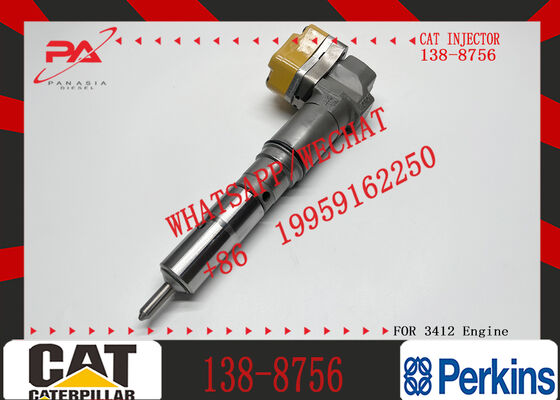 138-8756 20R-4147 Diesel Fuel Injector for 3408E 3412E Engine 771D 773D 775D Truck Common Rail Fuel Injectors 1388756 20R4147