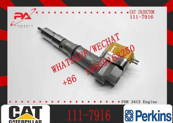 Fuel Injector 104-3377 174-7526 111-7916 138-8754 0R-8624 for CAT 3408E 3412E Engine 769D 773D 775D 631E 633E II 637E 651E 657E