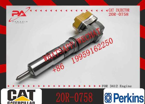 High Quality New Diesel Common Rail Marine Engine Injector 232-1167 174-7528 20R-0758 for 3126 Engine Parts