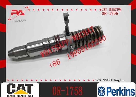 3512A Diesel Engine Parts Fuel Injector7E-2269 0R-2924 0R-1758 2W-5201 0R-3252for CAT Caterpillar Construction Machinery