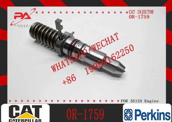 Diesel Common Rail Diesel Fuel Injector 6I-4357 0R-1759 for Caterpillar 3500A 3508 3512 3516 Engine