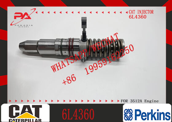 3512 E3512 Fuel Injector Assembly 4P9075 4P9076 7E6408 4P9077 9Y3773 7C4148 6L4357 6L4355 6L4360