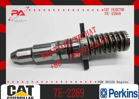 1PCS Fuel injector 7E-2269 For Caterpillar CAT 3500A Engine SR4B SR4 Generator 3512 3516 3508 Industrial Engine 3508 3516 3512