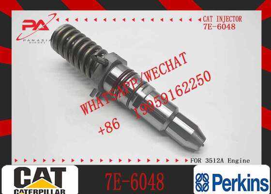 Common Rail Diesel Injector 7E-6048 Excavator Parts Fuel Injectors 7E6048 for CAT 3500A