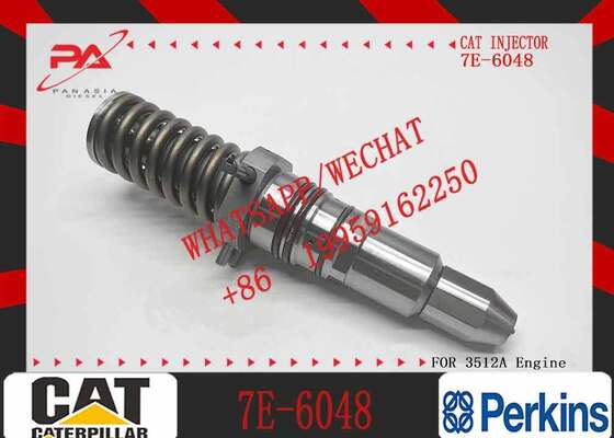 Common Rail Diesel Injector 7E-6048 Excavator Parts Fuel Injectors 7E6048 for CAT 3500A