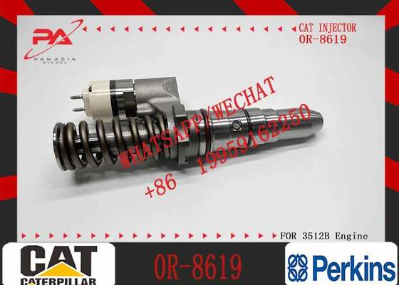 3512B Diesel Engine Parts Fuel Injector 192-2817 0R-8619 204-2067 386-1776 for CAT Caterpillar Construction Machinery