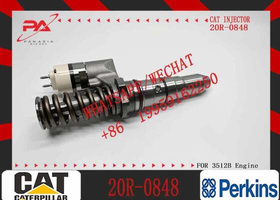 Best-selling and Durable Construction Machinery Diesel Fuel Injector 20R-0848 20R-1270 20R-1263 20R-1282 for CAT Diesel Engine
