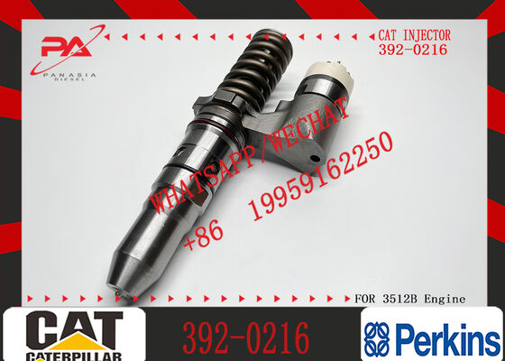 Golden Vidar Machinery Engine Parts Common Rail Diesel Injector 392-0216 for CAT 3508B 3512C 3516C 3524 Engine