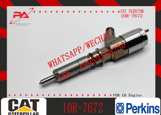 Promotion 10R-7672 High Quality Common Rail Fuel Injector 10R-7672 10R7672 2645A747 for C4.4 C6.6 Engine