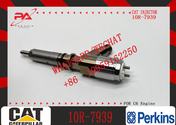 Excavator Accessories Fuel Injector 10R-7939 2645A747 2645A749 2645A753 for Perkins C6.6 Diesel Engine Spare Parts Construction Machinery