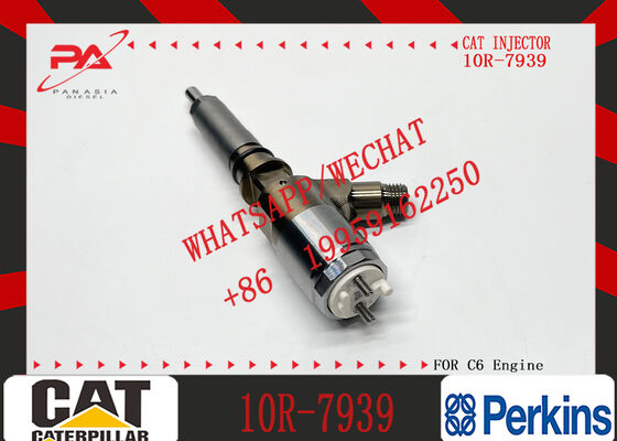 Excavator Accessories Fuel Injector 10R-7939 2645A747 2645A749 2645A753 for Perkins C6.6 Diesel Engine Spare Parts Construction Machinery