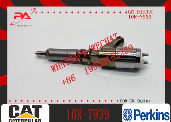 Excavator Accessories Fuel Injector 10R-7939 2645A747 2645A749 2645A753 for Perkins C6.6 Diesel Engine Spare Parts Construction Machinery