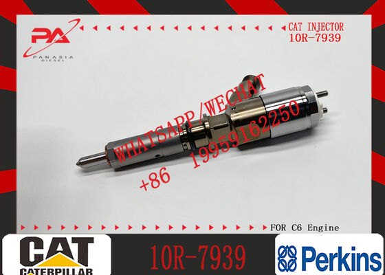 Excavator Accessories Fuel Injector 10R-7939 2645A747 2645A749 2645A753 for Perkins C6.6 Diesel Engine Spare Parts Construction Machinery