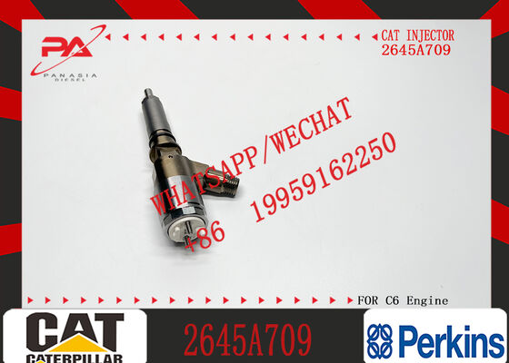 WEIYUAN Common Rail Fuel Injector 282-0490 2645A709 2820490 for CAT 320D C6.4 C6.6 Engine Excavator Parts Injector