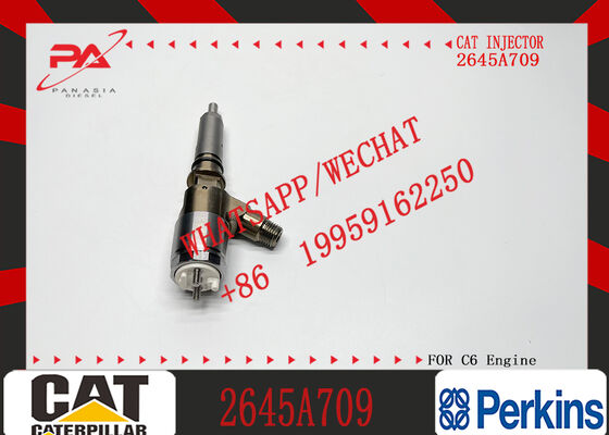 WEIYUAN Common Rail Fuel Injector 282-0490 2645A709 2820490 for CAT 320D C6.4 C6.6 Engine Excavator Parts Injector