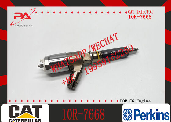 Carino China-Made New Common Rail Diesel Fuel Injector 321-0990 2645a743 10R-7668 for Engine C6.6 320D Inyector Injecteur