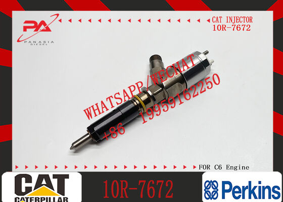 Promotion 10R-7672 High Quality Common Rail Fuel Injector 10R-7672 10R7672 2645A747 for C4.4 C6.6 Engine
