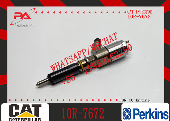 Promotion 10R-7672 High Quality Common Rail Fuel Injector 10R-7672 10R7672 2645A747 for C4.4 C6.6 Engine
