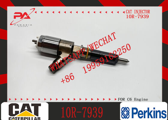 Excavator Accessories Fuel Injector 10R-7939 2645A747 2645A749 2645A753 for Perkins C6.6 Diesel Engine Spare Parts Construction Machinery