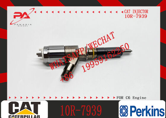 Excavator Accessories Fuel Injector 10R-7939 2645A747 2645A749 2645A753 for Perkins C6.6 Diesel Engine Spare Parts Construction Machinery