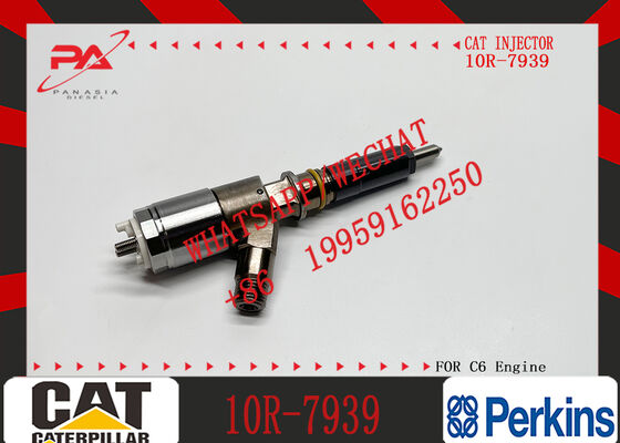 Excavator Accessories Fuel Injector 10R-7939 2645A747 2645A749 2645A753 for Perkins C6.6 Diesel Engine Spare Parts Construction Machinery