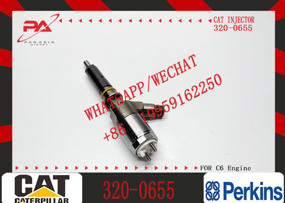 High Quality New Fuel System Parts Diesel Fuel Injector 320-0655 2645A751 1106D-E66TA for Caterpillar CAT C6.6 Perkins