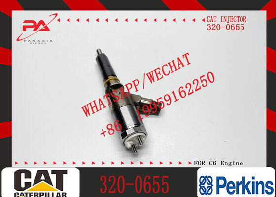 High Quality New Fuel System Parts Diesel Fuel Injector 320-0655 2645A751 1106D-E66TA for Caterpillar CAT C6.6 Perkins