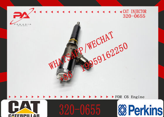 High Quality New Fuel System Parts Diesel Fuel Injector 320-0655 2645A751 1106D-E66TA for Caterpillar CAT C6.6 Perkins