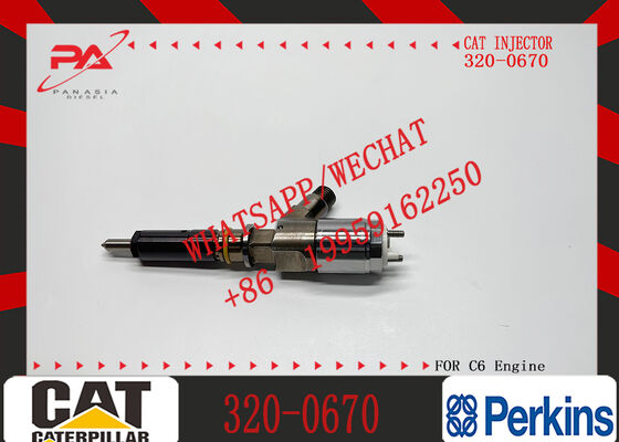 ERIKC C6.6 diesel Pump Injector 320-0670 Heavy Truck Injectors 3260670 Common Rail Injection