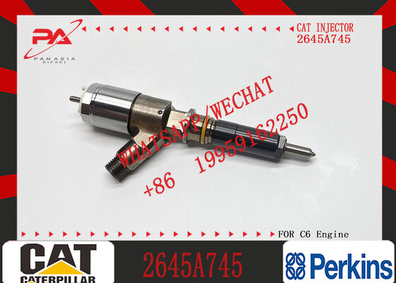 2645A745 Engine Diesel Common Rail Fuel Injector Engine Auto Parts for CAT Caterpillar Perkins C6.6