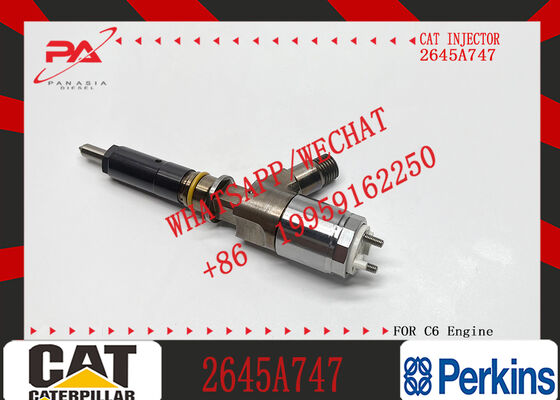 IN STOCK! 2645A747 /326-0680 diesel Fuel Injector for Excavator Engine C4.4 &C6.6