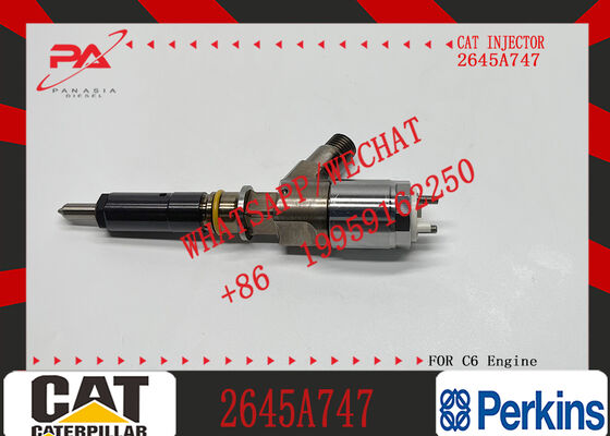 IN STOCK! 2645A747 /326-0680 diesel Fuel Injector for Excavator Engine C4.4 &C6.6