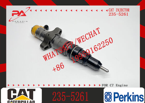 Fuel Injector 235-5261 Compatible with Caterpillar C7 diesel Engines 324D, 325D, 329D, 330D, and 336D Excavators.