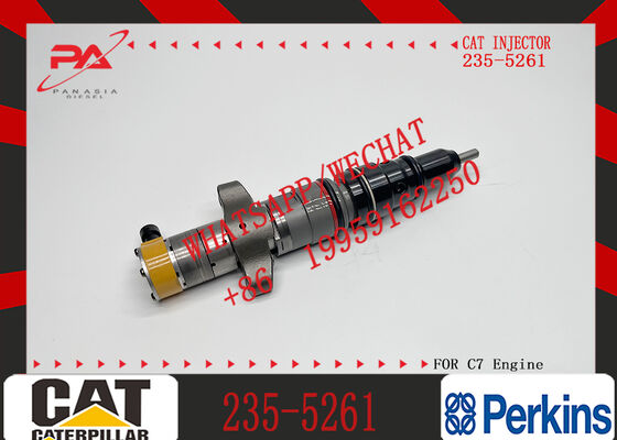 Fuel Injector 235-5261 Compatible with Caterpillar C7 diesel Engines 324D, 325D, 329D, 330D, and 336D Excavators.