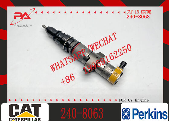 High Quality Diesel Injector 240-8063 2408063 Fuel Injection Nozzle for CAT C9 Construction Machinery Engine
