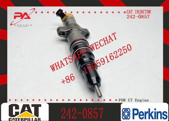 New 242-0857 2420857 Diesel Fuel Injectors for erpillar C9 C-9 Engine 330D 336D 340D 336D2 340D2 Excavator 816F
