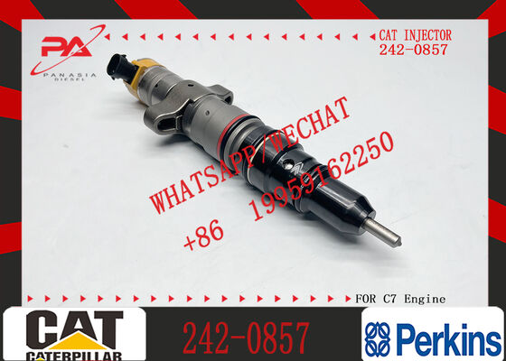 New 242-0857 2420857 Diesel Fuel Injectors for erpillar C9 C-9 Engine 330D 336D 340D 336D2 340D2 Excavator 816F