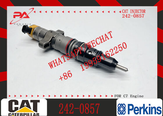 New 242-0857 2420857 Diesel Fuel Injectors for erpillar C9 C-9 Engine 330D 336D 340D 336D2 340D2 Excavator 816F
