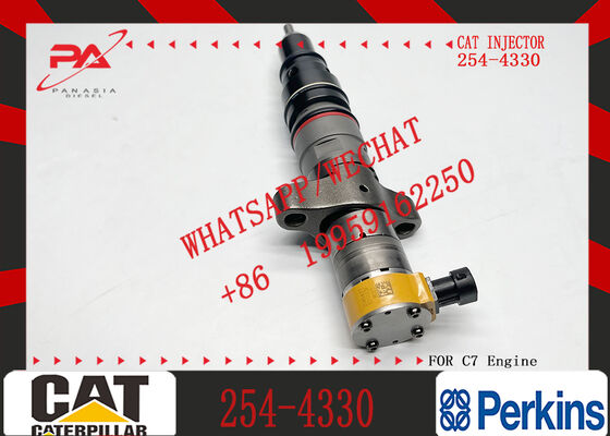 Excavator Parts Diesel New C9 Fuel Injector 254-4340 387-9434 266-4446 10R-7222 387-9432 254-4330 for Caterpillar C7 Engine