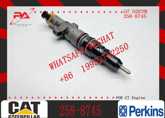 258-8745 Common Rail Fuel Injector for C9 Engine 312D 313D 318D 320D 322D 336D 345D 349D Excavator