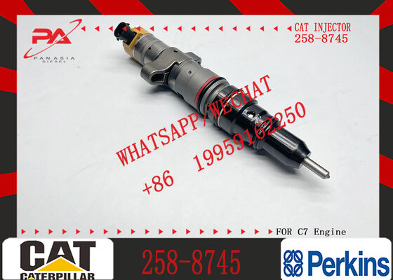 258-8745 Common Rail Fuel Injector for C9 Engine 312D 313D 318D 320D 322D 336D 345D 349D Excavator