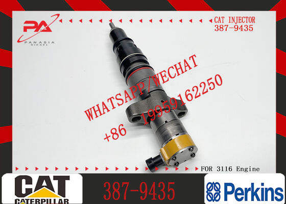 YUE CAI Engine Common Rail Injector 573-4231 5734231 for C9 Engine Fuel Injector 387-9435 387-9432 for E330D E336D