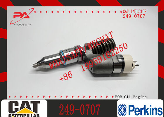 C11 Engine Accessories for Carter Excavator Fuel Injector diesel Common Rail Injection Nozzle 249-0707
